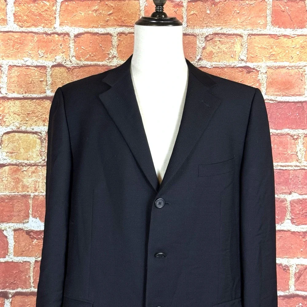 GIANNI VERSACE COUTURE Vintage‎ 90s Wool Mohair Blazer Made in Italy Rare Medusa